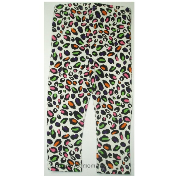 Girls Legging Joggers Pants 7 pair Bundle Lot Unicorns Hearts Animal Print Levis - Picture 13 of 15